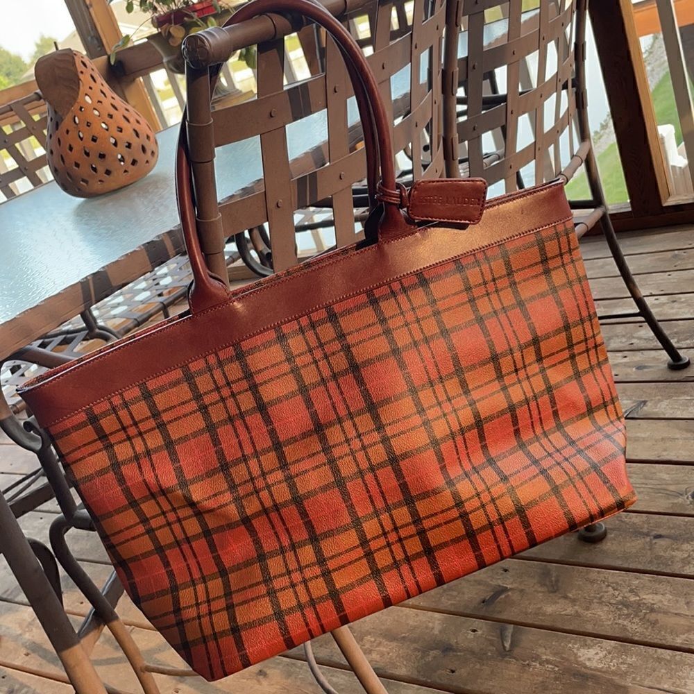 Vintage Estee Lauder Duffel Bag